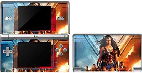 Skinit Decal Gaming Skin Compatible with DS Lite - Officially Licensed Warner Bros Wonder Woman Unconquerable Warrior Design in Saudi Arabia