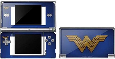 Skinit Decal Gaming Skin Compatible with DS Lite - Officially Licensed Warner Bros Wonder Woman Large Logo Design in Saudi Arabia