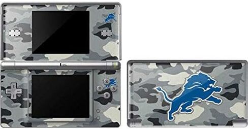 Skinit Decal Gaming Skin Compatible with DS Lite - Officially Licensed NFL Detriot Lions Camo Design in Saudi Arabia