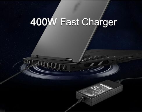 400W Laptop Charger Compatible with Msi Titan 18 HX/CreatorPro X18 HX A14V A14VIG A14VHG i9-14900HX MS-1822 MS-1823 ADP-400CB B S93-049250-D04 in Saudi Arabia