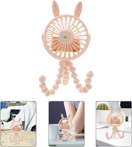 NOLITOY الأخطبوط مروحة USB صغيرة مبتكرة المحمولة مروحة مكتب صغيرة للمنزل مكتب المدرسة الأصفر USB بالطاقة الصيف التبريد in Kuwait