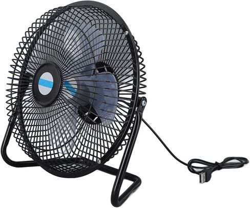 Zerodis Solar Powered Fan Solar Fans for Outside 8inch Portable Panel Fan 10W Panel Powered Quiet USB Desk for Outside 8inch Portable 10W in Saudi Arabia