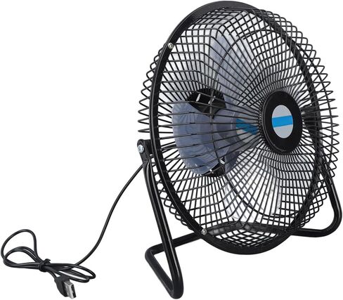 Zerodis Solar Powered Fan Solar Fans for Outside 8inch Portable Panel Fan 10W Panel Powered Quiet USB Desk for Outside 8inch Portable 10W in Saudi Arabia