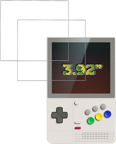 [عبوة من قطعتين] واقي شاشة لوحدات تحكم الألعاب الكلاسيكية بجيب Retroid مقاس 3.92 بوصة، طبقة TPU مرنة متوافقة مع وحدات تحكم الألعاب الكلاسيكية بجيب Retroid، رفيعة للغاية مضادة للخدش in Kuwait