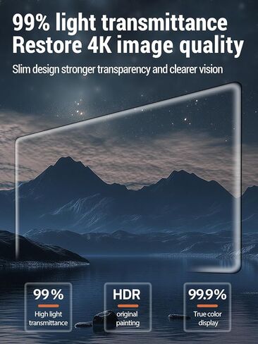 واقي شاشة لجهاز Frameflow P10_A (10.1 بوصة)، زجاج مقسى 9H، مقاوم للسقوط، مقاوم للخدش، خالي من الفقاعات، عبوتان. in Kuwait