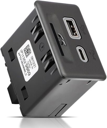 استبدال منفذ USB لوحدة التحكم 13525431 متوافق مع Chevy Silverado 1500 2019/Blazer 2019، ترقية محول USB 3 منافذ لـ GMC Sierra 1500 2019/ Acadia 2020، استبدل 13529869 in Kuwait
