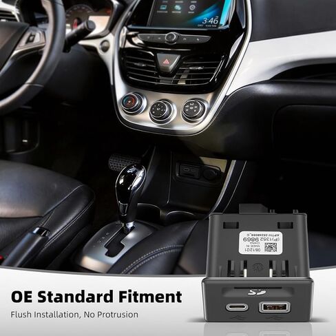 استبدال منفذ USB لوحدة التحكم 13525431 متوافق مع Chevy Silverado 1500 2019/Blazer 2019، ترقية محول USB 3 منافذ لـ GMC Sierra 1500 2019/ Acadia 2020، استبدل 13529869 in Kuwait