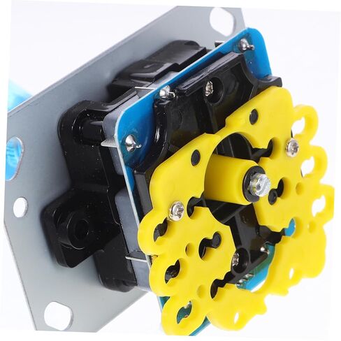Homoyoyo Game Stick Joystick Handle Durable Micro-motion Replacement for Arcade Simulators Easy Installation Compatible with Various Game Consoles Random Ball Top Style in Saudi Arabia