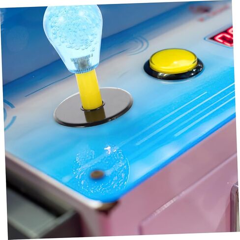 Homoyoyo Game Stick Joystick Handle Durable Micro-motion Replacement for Arcade Simulators Easy Installation Compatible with Various Game Consoles Random Ball Top Style in Saudi Arabia