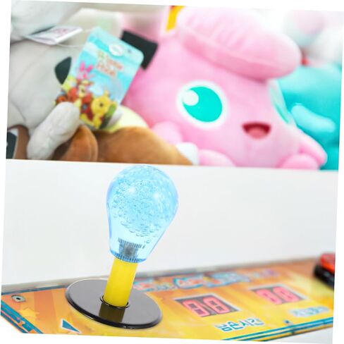 Homoyoyo Game Stick Joystick Handle Durable Micro-motion Replacement for Arcade Simulators Easy Installation Compatible with Various Game Consoles Random Ball Top Style in Saudi Arabia
