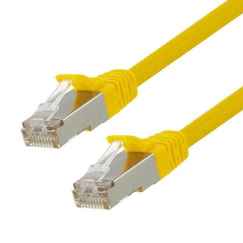 NavePoint Ethernet Patch Cable CAT6, UTP, 26AWG, 7 Ft, 5 Pack, Yellow in Saudi Arabia