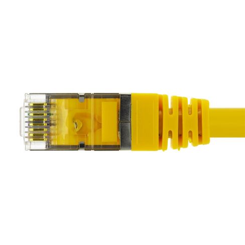 NavePoint Ethernet Patch Cable CAT6, UTP, 26AWG, 7 Ft, 5 Pack, Yellow in Saudi Arabia