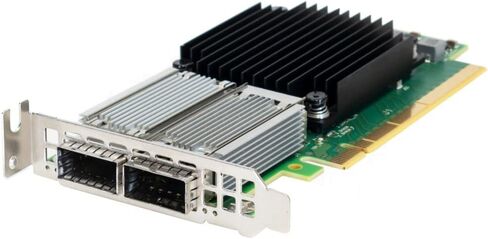 Mellanox MCX516A-CDAT ConnectX-5 100GbE Dual Port QSFP28 Network Adapter w/ Bracket (Renewed) in Saudi Arabia