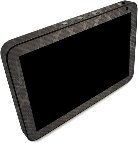 غلاف MightySkins من ألياف الكربون لجهاز Amazon Echo Show 8 (الجيل 1) - أسود دمشقي | لمسة نهائية متينة من ألياف الكربون | سهل التطبيق وتغيير النمط | صنع في الولايات المتحدة الأمريكية in Kuwait