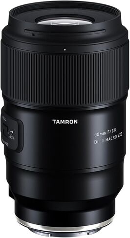 Tamron 90mm f/2.8 Di III VXD Macro Lens for Sony E, with Lens Case, Filter Kit, Lens Cap Tether, LensPen Cleaner, Tamron 6 Year Limited Warranty in Saudi Arabia