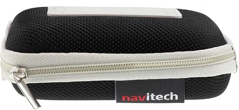 حافظة سماعة أذن صلبة سوداء اللون من Navitech متوافقة مع جهاز Sennheiser IE80 in Saudi Arabia