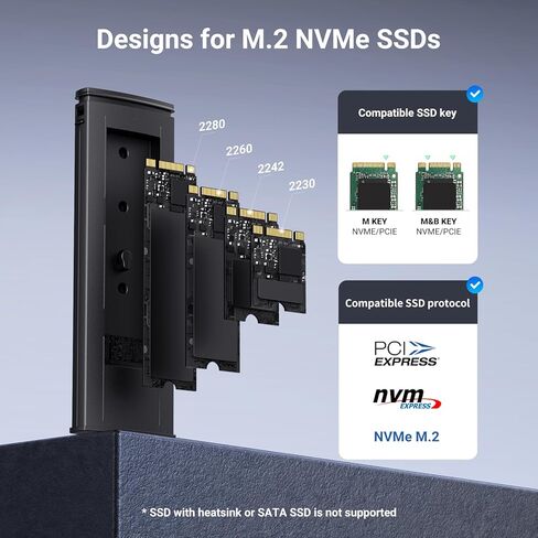 UGREEN 10Gbps NVMe SSD Enclosure Bundle with 80Gbps NVMe SSD Enclosure in Saudi Arabia