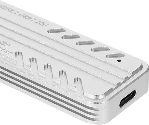 NUOBESTY SSD Enclosure Aluminum Alloy USB-c Adapter External SSD Case for Pcie Nvme Drives High-Speed USB Compact Storage in Saudi Arabia