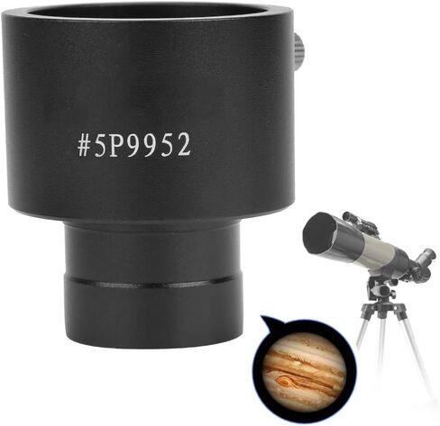 Astronomical Telescope Eyepiece Adapter Ring 1.25in, Suitable Scope for Many Products, Aluminum Alloy Material, Easy to Install and Use in Saudi Arabia