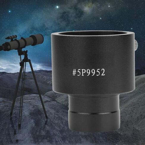 Astronomical Telescope Eyepiece Adapter Ring 1.25in, Suitable Scope for Many Products, Aluminum Alloy Material, Easy to Install and Use in Saudi Arabia