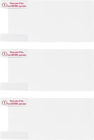 Alomejor 3 قطع واقي شاشة من الزجاج المقسى لـ 1000 2000 3000 مضاد للضوء الأزرق ومضاد للخدش HD شفاف مع لاصق فقاعي in Saudi Arabia