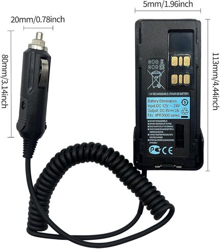 PMNN4409 PMNN4409AR PMNN4493 PMNN4448 محول شاحن سيارة مزيل البطارية لجهاز Walkie Talkie XPR 3500 XPR 3500e XPR 3300 XPR 3300e XPR7350 XPR7580 XPR7580e XPR7550 XPR 7550e APX4000 راديو محمول in Kuwait