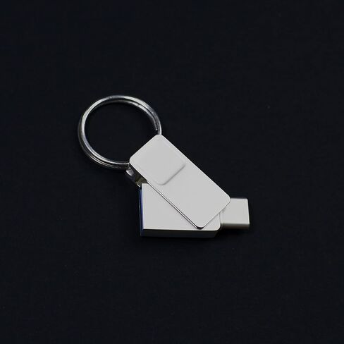 64GB Dual USB Flash Drive, USB A and Type C Storage Thumb Drive Memory Stick, Metal in Saudi Arabia