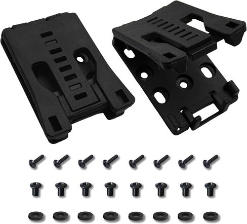 Outdoor Tactical Sheath & Belt Clip - with Mounting Accessories, Adjustable Universal EDC Clip for Magazine Pouches, Sheaths & Tools, Ideal for Camping & DIY in Saudi Arabia