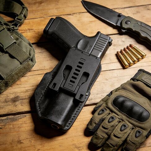 Outdoor Tactical Sheath & Belt Clip - with Mounting Accessories, Adjustable Universal EDC Clip for Magazine Pouches, Sheaths & Tools, Ideal for Camping & DIY in Saudi Arabia