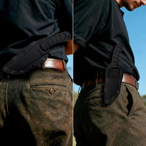 Outdoor Tactical Sheath & Belt Clip - with Mounting Accessories, Adjustable Universal EDC Clip for Magazine Pouches, Sheaths & Tools, Ideal for Camping & DIY in Saudi Arabia
