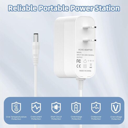 24V Power Adapter Compatible with Hatch Restore 3 and Restore 2 Sunrise Alarm Clock, Sound Machine, Smart Light Power Cord in Saudi Arabia
