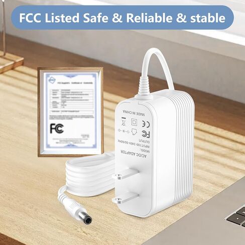 24V Power Adapter Compatible with Hatch Restore 3 and Restore 2 Sunrise Alarm Clock, Sound Machine, Smart Light Power Cord in Saudi Arabia