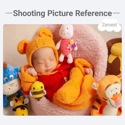 زي زيروست لحديثي الولادة للتصوير الفوتوغرافي على شكل دب زي دعائم للصور للأطفال الرضع الأولاد والبنات، رومبير لالتقاط الصور يدويًا in Kuwait
