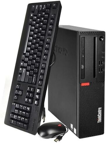 Lenovo ThinkCentre SFF Desktop M710s PC Win11، M710S SFF معالج الجيل السادس، ذاكرة وصول عشوائي 16 جيجابايت، 960 جيجابايت SSD، لوحة مفاتيح (متجددة) in Kuwait