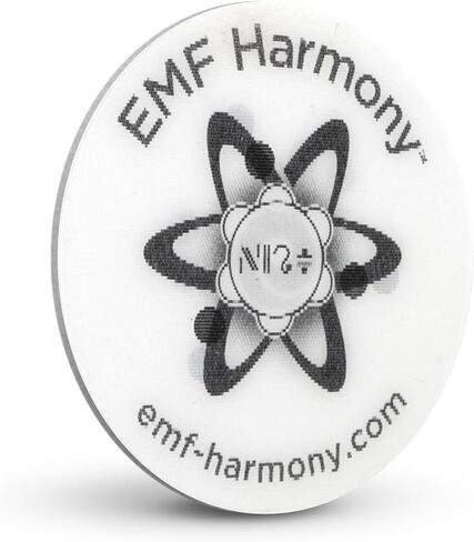 EMF Harmony Harmonizer Ultra Wi-Fi Shield - ملحق موازنة الطاقة من الفولاذ المقاوم للصدأ للمساحات اللاسلكية - ملصق حماية لأجهزة التوجيه والأجهزة، لا حاجة إلى إعداد (عبوة واحدة) in Kuwait