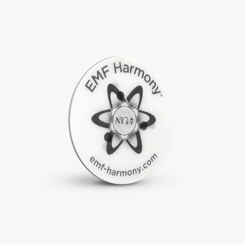 EMF Harmony Harmonizer Ultra Wi-Fi Shield - ملحق موازنة الطاقة من الفولاذ المقاوم للصدأ للمساحات اللاسلكية - ملصق حماية لأجهزة التوجيه والأجهزة، لا حاجة إلى إعداد (عبوة واحدة) in Kuwait