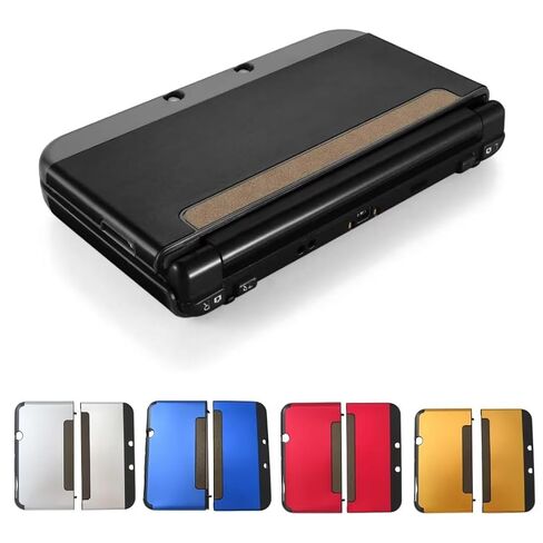 Black Trendy Shockproof Protector Case Cover Hard Shell Skin for New Nintendo 3DS LL XL 2015 - Anti-Scratch, Anti-Slip, Dustproof in Saudi Arabia