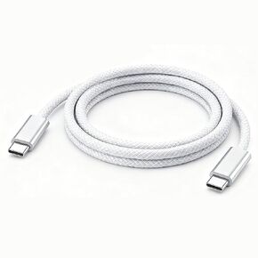 240W USB-C Charge Cable 2m [2-Pack], 6ft USB C to USB C Cable, Fast Charging Cord for Macbook Pro/Macbook Air, iPad Pro 12.9/Air 5th/4th/Mini 7th/6th/IPad 10/11, iPhone 17/16/15/16e/Pro Max/Plus/Air in Saudi Arabia