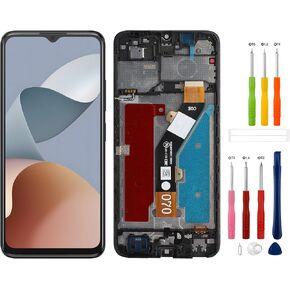 LCD Display Replacement Compatible with ZTE Blade A34(with Frame) Touch Screen Digitizer Assembly with Repair Tools in Kuwait