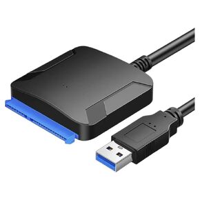كابل SATA إلى USpB 3.0 USBpB إلى SATA محول محول القرص الصلب لقرص صلب 2.5 3.5 SSD HDD مع محول الطاقة in Kuwait