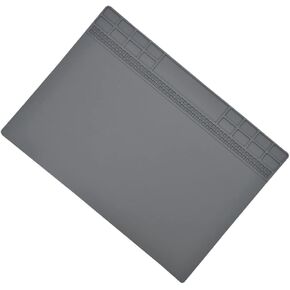 Static Silicone Repair Mat for Electronics with Heat Resistant Screw Slots Flexible Workstation Pad for Computer and Phone Maintenance in Saudi Arabia