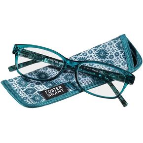 نظارات القراءة فوستر جرانت بيرلا باللون الأزرق المخضر +3.25 in Kuwait