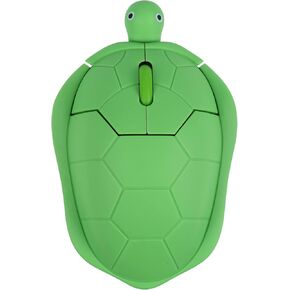 Wireless Mouse Cute Animal Turtle Shape 1600 DPI Silent Click Portable Travel Lightweight USB Cordless Cartoon Ambidextrous Mice for PC Laptop Computer Mac Desktop Kids Girls Women Men Gift in Kuwait