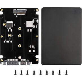 M.2 NGFF to SATA 3.0 2.5" Enclosure Converter Internal / External Adapter Accessory in Saudi Arabia