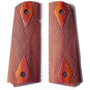 Original 1911 Government Ambi Cut, Rosewood Double Diamond Pistol Grips in Kuwait