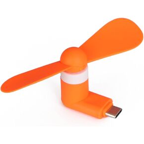 مروحة بمنفذ USB C للأجهزة الصغيرة المحمولة لمروحة الهاتف المحمول في الهواء الطلق in Kuwait