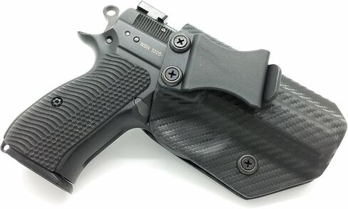 Fast Draw USA - Compatible with CZ P-01 IWB Kydex Holster Inside Waistband Concealed Carry Holster Made in USA in Saudi Arabia