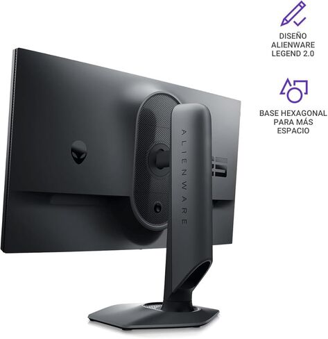 Alienware Gaming Monitor AW2523HF 24.5'' IPS LED FHD 360Hz Display, AMD FreeSync Monitor (USB, HDMI),Height/Tilt/Swivel/Pivot Adjustability, Dark Side of The Moon with HEX Accessories in Saudi Arabia