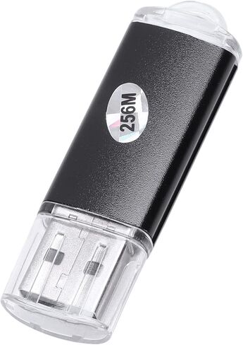 2 × قرص فلاش USB 2.0 بسعة 256 ميجابايت، أسود in Saudi Arabia
