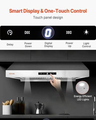 VEVOR 30 × 30.7 بوصة جدار درع الفولاذ المقاوم للصدأ لوحة سبلاش فضية لغطاء محرك السيارة غير القابل للصدأ باكسبلاش مع رف تخزين مدمج ورف معلق in Kuwait